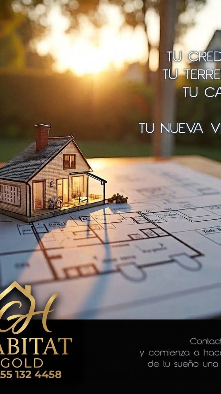 Diseño publicitario - Habitat Gold